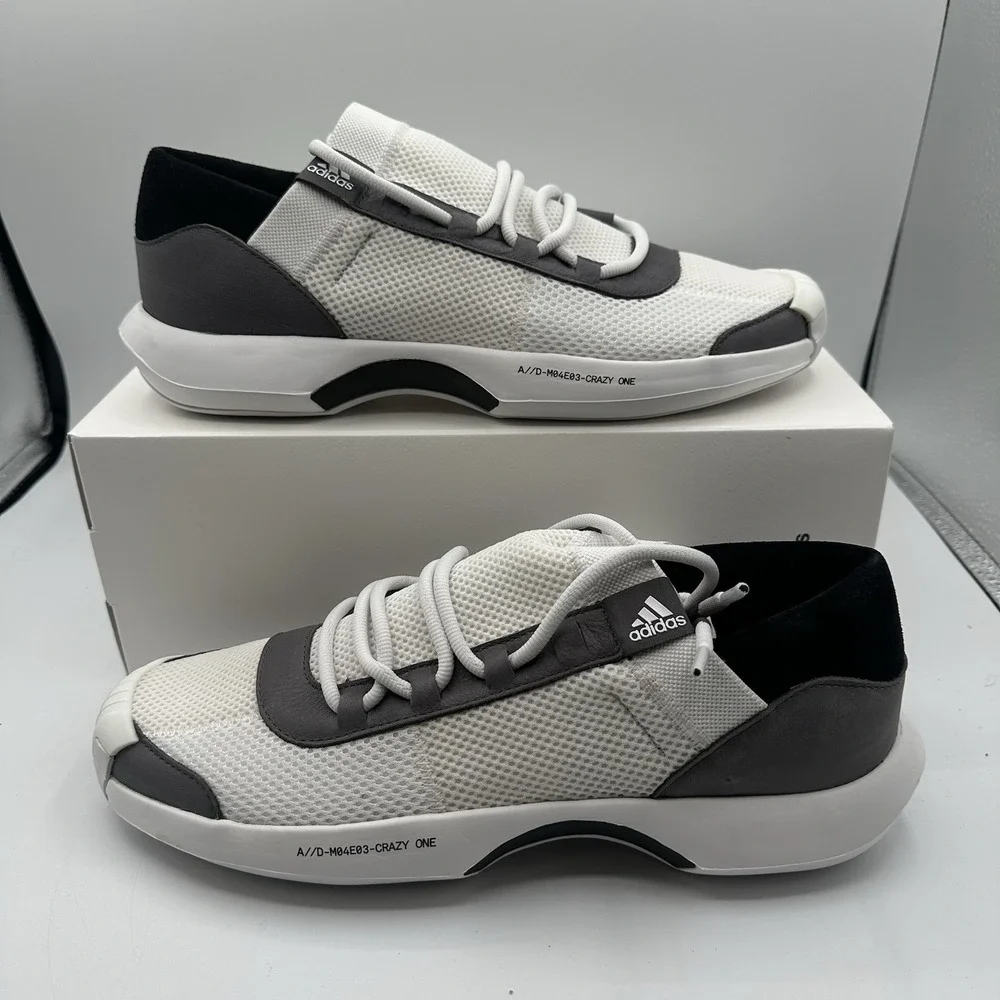 Adidas Consortium Crazy 1 A D Parallel‎ Dimension Shoes Mens 10 White/Core Red